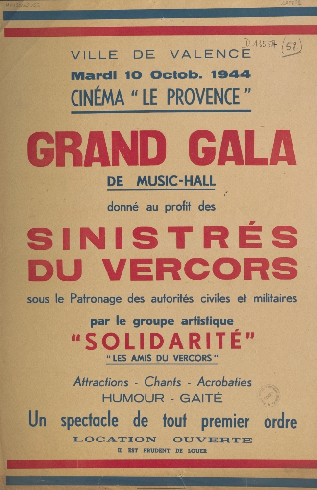 Ville de Valence. Cinéma 