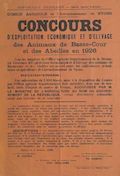 Comice agricole de l'arrondissement de Nyons : concours d'exploitation économique et d'élevage des animaux de basse-cour et des abeilles en 1926