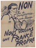 Non. Pas de compromis... avec Personne ! Nous voulons une France propre : [affiche] / Lorraine