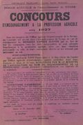 Comice agricole de l'arrondissement de Nyons : concours d'encouragement de la profession agricole en 1927