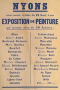 Nyons : Exposition de peinture