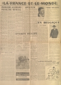 Tous à Valence Samedi soir, à la Salle des Fêtes, à 21 heures pour entendre André Philip, Marius Moutet, Guy Mollet, Charles Lussy [La Volonté Socialiste, Hebdomadaire de la Fédération Socialiste (S.F.I.O.) de la Drôme, 16e année, n°123, 29 mars 1947]