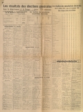 La Drôme a voté. Deux M.R.P., un communiste, un socialiste sont élus  [Le Dauphiné Libéré, Troisième année, n°718, 31 mars 1947]