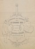 Au bénéfice des pauvres. 2ème grand bal paré et masqué donné par la fanfare de Valence, le samedi 22 mars 1890