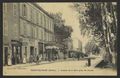 Montélimar (Drôme) - Avenue de la Gare prise du levant