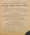 Élections générales du 21 octobre 1945 : liste indépendante d'Action et de Réalisations Républicaines [programme]