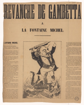 Revanche de Gambetta à la Fontaine Michel