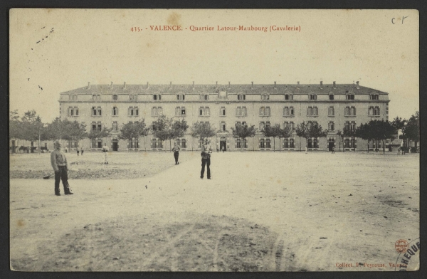 Valence - Quartier de Cavalerie, Collection Nouvelles Galeries, CA 1900 – 1904, B263626101_CP1647